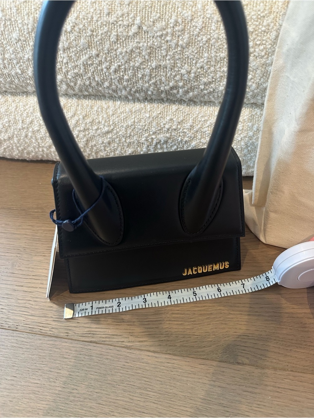 Jacquemus Black Le Chiquito Mini Bag with Branded Dust Bag - Picture 14 of 16